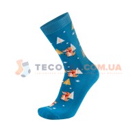 Шкарпетки Чоловічі Дюна 2393 Зима Лазуровий 2691