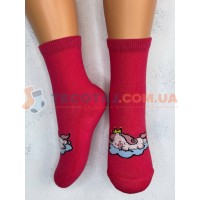 Шкарпетки Дитячі KID STEP 4432 Зима Кораловий Поні на хмарці