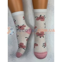 Шкарпетки Дитячі KID STEP 0031 Демі Молочний Милi серця