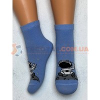 Шкарпетки Дитячі KID STEP 4032 Демі Блакитний Астронавт на місяці
