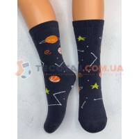Шкарпетки Дитячі KID STEP 4534 Зима Антрацит Космос