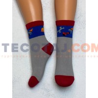 Шкарпетки Дитячі KID STEP 4031 Демі Сірий Будівельник