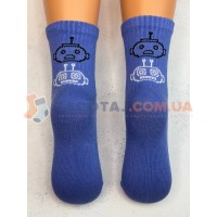 Шкарпетки Дитячі KID STEP 0231 Демі Блакитний Роботи
