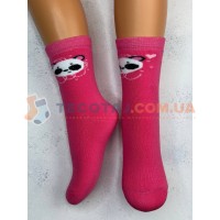 Шкарпетки Дитячі KID STEP 4539 Зима Кораловий Панда/серця