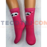 Шкарпетки Дитячі KID STEP 4539 Зима Кораловий Панда/серця