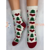 Шкарпетки Жіночі Классік 067 Зима Асорті (новорічні)