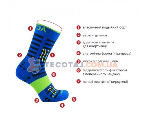 Шкарпетки Дюна 5670 Демі Волошковий 5670