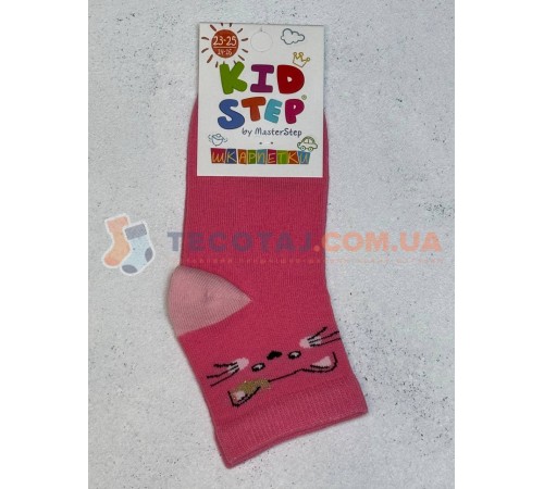Шкарпетки Дитячі KID STEP 0024 Демі Кораловий Котик з короною