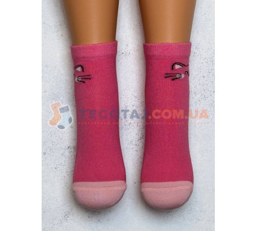 Шкарпетки Дитячі KID STEP 0024 Демі Кораловий Котик з короною