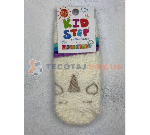 Шкарпетки Дитячі KID STEP 0034 Зима Молочний Единоріг