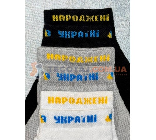 Шкарпетки Дитячі KID STEP 0314 Літо Білий Народжені в Україні