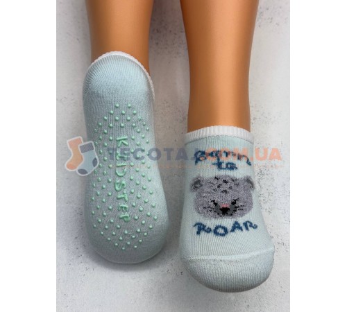 Шкарпетки Дитячі KID STEP 0502 Зима Блакитний Сніжний барсик