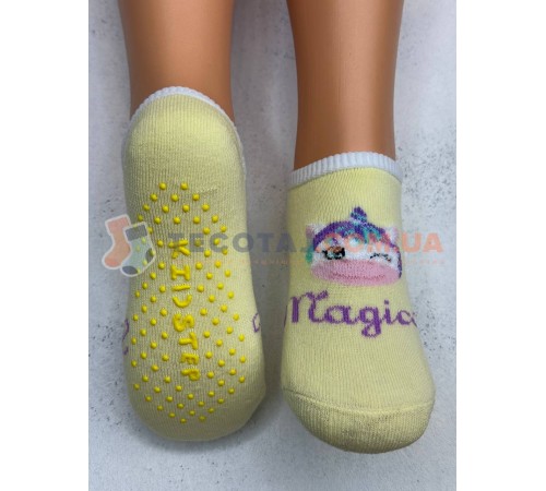 Шкарпетки Дитячі KID STEP 0502 Зима Жовтий Единоріжка
