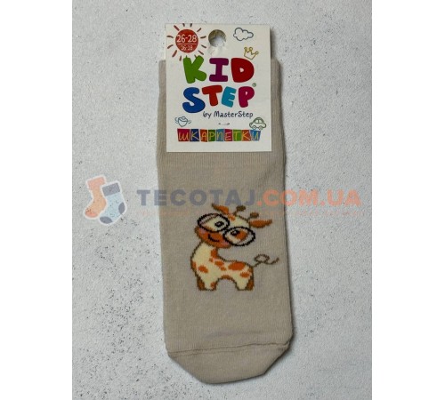 Шкарпетки Дитячі KID STEP 4012 Демі Бежевий Жирафік
