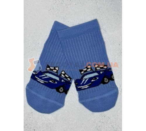 Шкарпетки Дитячі KID STEP 4029 Демі Блакитний Автівка /фініш