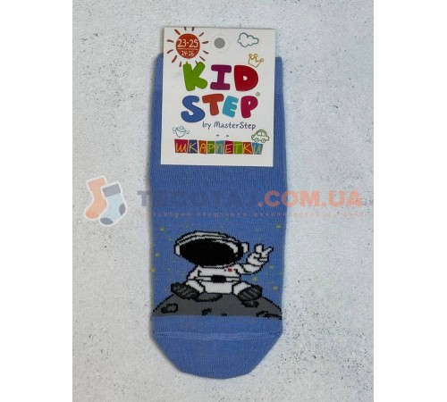 Шкарпетки Дитячі KID STEP 4032 Демі Блакитний Астронавт на місяці