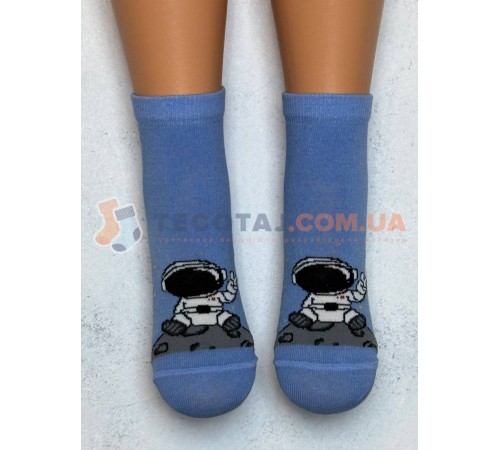 Шкарпетки Дитячі KID STEP 4032 Демі Блакитний Астронавт на місяці