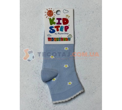 Шкарпетки Дитячі KID STEP 4322 Літо Блакитний Квіточки