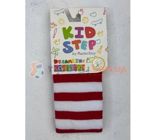 Колготки Дитячі KID STEP 5001 Демі Білий Смужка1:1